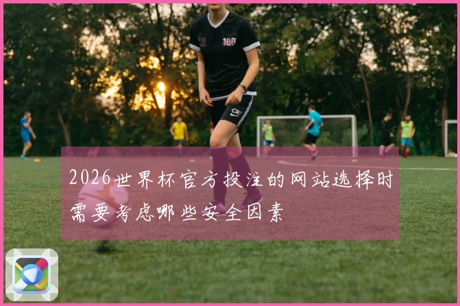 2026世界杯官方投注的网站选择时需要考虑哪些安全因素