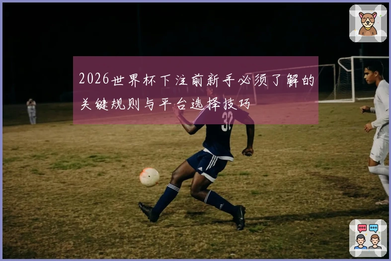 2026世界杯下注前新手必须了解的关键规则与平台选择技巧